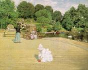 Early Morning Stroll - 威廉·梅里特·查斯